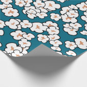 Cute Popcorn wrapping Paper Cadeaupapier (Hoek)