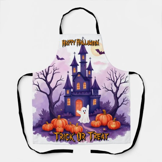 Cute Popular Halloween Spooky Collection Schort (Voorkant)