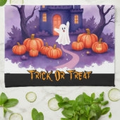 Cute Popular Halloween Spooky Collection Theedoek (Gevouwen)