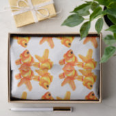 Cute Popyed Gold Fish Tissuepapier (Geschenk)