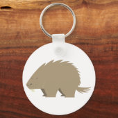 Cute Porcupine Sleutelhanger (Voorkant)