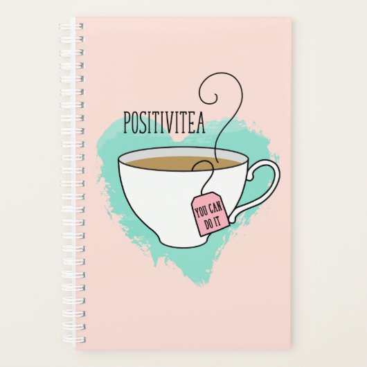 Cute Positivitea Gift for Afstuderen, New Job Planner (Voorkant)