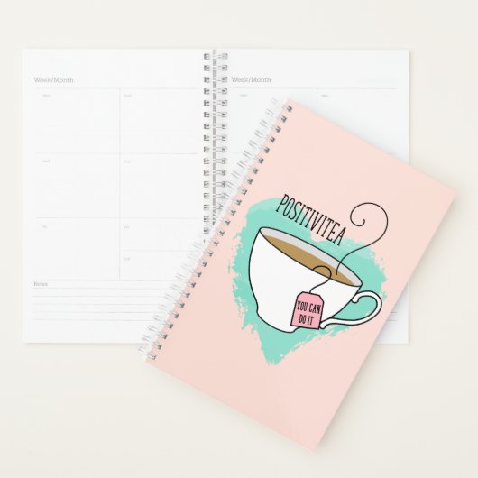 Cute Positivitea Gift for Afstuderen, New Job Planner (Display)