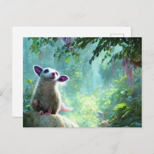 Cute Possum Briefkaart (Voorkant / Achterkant)