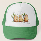 Cute Potates heeft een grappige aardappel  Trucker Pet (Voorkant)
