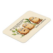 Cute Potates heeft Toes Funny Potato Pun Magneet (Linkerzijde)