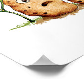 Cute Potates heeft Toes Funny Potato Pun Poster (Hoek)