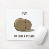 Cute Potato Muismat (Met muis)