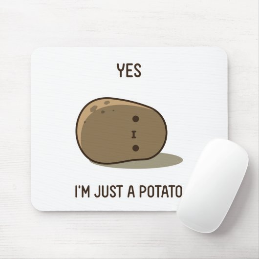 Cute Potato Muismat (Met muis)