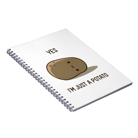 Cute Potato Notitieboek (Rechterzijde)