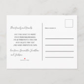 Cute Potted Planten We hebben onze aankondiging ve (Achterkant)