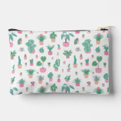 Cute Potted Plants Pattern Zipper Pouch Etui (Achterkant)