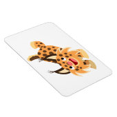 Cute Prankish Cartoon Bobcat Flexible Magnet Magneet (Rechterzijde)