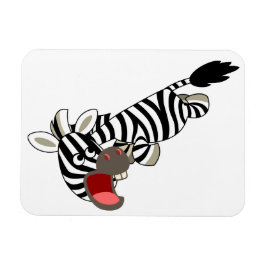 Cute Prankish Cartoon Zebra Flexible Magnet Magneet