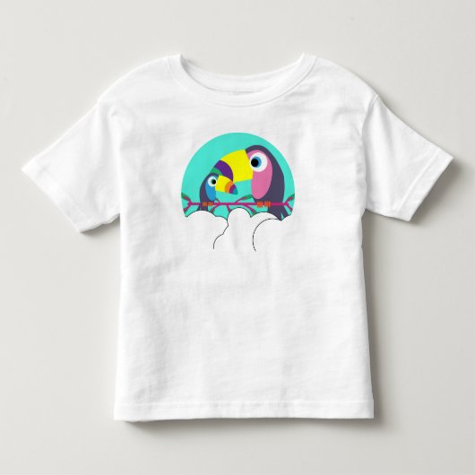 Cute Pre School | Voorschooler | KINDER | Toucan T Shirts (Voorkant)