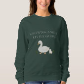 cute pregnancy sweatshirt Growing a Silly Little  (Voorkant)
