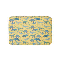Cute Prehistorische Dinosaur Pattern Yellow