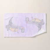 Cute Prehistorische Dinosaur Speelgoed Waterverf Bad Handdoek (Handdoek)