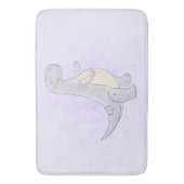 Cute Prehistorische Dinosaur Speelgoed Waterverf Badmat (Voorkant Verticaal)