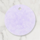 Cute Prehistorische Dinosaur Speelgoed Waterverf Bedankjes Labels (Achterkant)