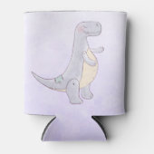 Cute Prehistorische Dinosaur Speelgoed Waterverf Blikjeskoeler (Voorkant)