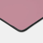 Cute Preppy Dames Roos Roze Monogram Volledige naa Bureaumat (Hoek)