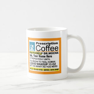 Cute Prescription Coffee-Mok Koffiemok