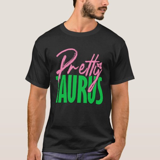 Cute pretty taurus zodiac signs aka t-shirt (Voorkant)