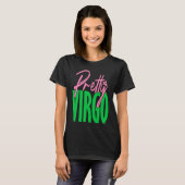 Cute pretty virgo zodiac signs aka t-shirt (Voorkant volledig)