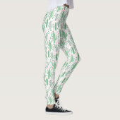 Cute Prickly Cactus Pattern Leggings (Rechts)