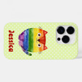 Cute Pride Kat Waterverf Personalized Case-Mate iPhone Case (Achterkant (horizontaal))