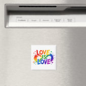 Cute Pride LGBTQ Koelkastmagneet Magneet (Insitu (Vaatwasser))
