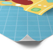 Cute Prince Boy Baby shower Welcome Party Banner Poster (Hoek)