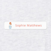 Cute Princess Custom Persoonlijke benaming Clothin Labels (Design 2)