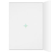 Cute Princess Dpress in Light Blue Birthday Kaart (Binnen (Links))