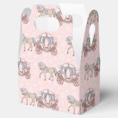 Cute Princess horse party box Bedankdoosjes (Geopend)