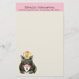 Cute Princess Kat Custom Stationery Briefpapier