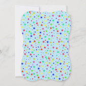 Cute Princess met Kitty Cat 7th Birthday Kaart (Achterkant)