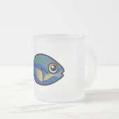 Cute Princess Parrotfish Matglas Koffiemok (Voorkant rechts)