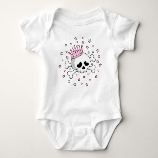 Cute Princess Skull Romper (Voorkant)