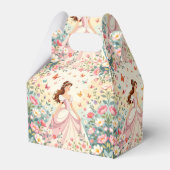 Cute princess with butterflies bedankdoosjes (Voorkant Zijde)