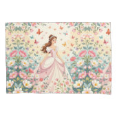 Cute princess with butterflies kussensloop (Voorkant)