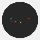 Cute Probably Just Gonna Jingle Some Of The Way I' Ronde Sticker (Voorkant)