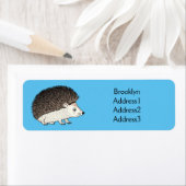 Cute procementegel cartoon illustratie etiket (Insitu)