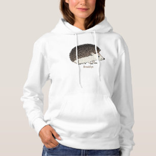 Cute procementegel cartoon illustratie hoodie