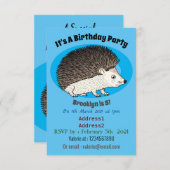 Cute procementegel cartoon illustratie kaart (Voorkant / Achterkant)