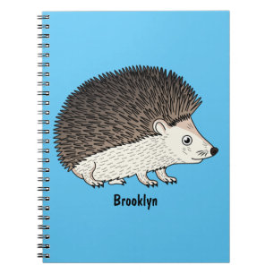 Cute procementegel cartoon illustratie notitieboek