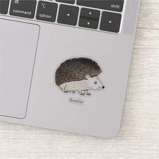 Cute procementegel cartoon illustratie sticker (Detail)