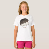 Cute procementegel cartoon illustratie t-shirt (Voorkant volledig)