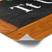 Cute Professor Owl Pools Alphabet Alfabet polski Poster (Hoek)